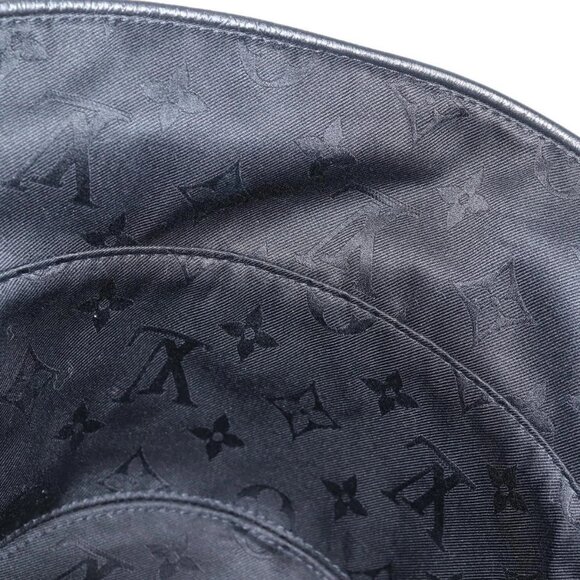 LOUIS VUITTON LVxYK Reversible Chapeau Infinity Hat Black M7072S Auth 138968A - Picture 9 of 12